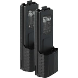 2x Batterie compatible avec Baofeng UV-5R, BF-F8, UV-5RA, UV-5RE, BF-F9 radio talkie-walkie (3800mAh, 7,4V, Li-ion) - Vhbw