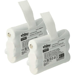 2x Batterie compatible avec Midland XT60, XT50 radio talkie-walkie (700mAh, 3,6V, NiMH) - Vhbw