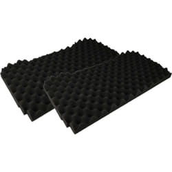 Vhbw - 2x Mousse de couvercle compatible avec Festool Systainer³ l, sys midi 3 tl Boîte à outils - à picots , mousse, autocollant