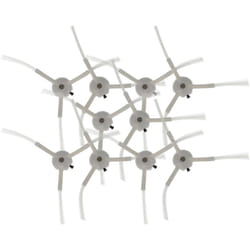 10x Brosse latérale compatible avec Proscenic M8 Pro robot aspirateur - Lot de brosses, blanc - Vhbw