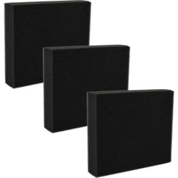 3x filtre compatible avec Caste Garden TD484 tr, TD484 e, TDL484, TD484, RL484 tr, RL484, R484 tr, R484 tondeuse à gazon - 13 x 11 x 2,4cm - Vhbw