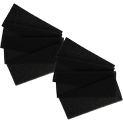 Vhbw - 8x Filtres compatible avec Lunos e go, ego appareil de ventilation - Set de filtres à air G3, 15,2 x 6,65 x 0,9 cm noir