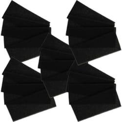 Vhbw - 20x Filtres compatible avec Lunos e go, ego appareil de ventilation - Set de filtres à air G3, 15,2 x 6,65 x 0,9 cm noir
