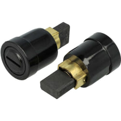 Vhbw - 2x balais charbon avec support 6,3 x 14,2 x 15 mm compatible avec Rems 560023 R220, 560003 R220, Puma ve scie tigre