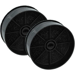 2x Filtres à charbon actif compatible avec aeg DPB3931S, DGB1522S, DPB2621S, DPB3631S hotte aspirante - 12,4 cm - Vhbw