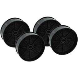 Vhbw - 4x Filtres à charbon actif compatible avec aeg DPB3931S, DGB1522S, DPB2621S, DPB3631S hotte aspirante - 12,4 cm