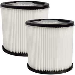 vhbw - the clever way Set de 2x filtre HEPA pour votre aspirateur, robot aspirateur ou nettoyeur vapeur - Gardez la puissance ...