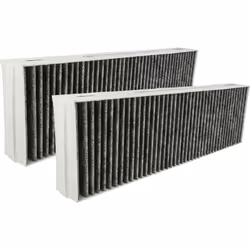 vhbw - the clever way Filtre à charbon actif universel pour hotte aspirante Les hottes aspirantes filtrent et aspirent les od ...