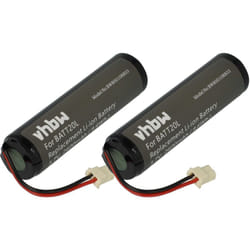 Vhbw - 2x Batterie compatible avec Midland ER200, ER300 radio (2600mAh, 3,7V, Li-ion)
