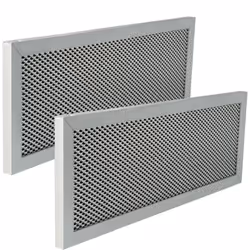 vhbw - the clever way Lot de filtres (2x filtre à graisse métallique) compatible et de haute qualité pour votre hotte de cuis ...