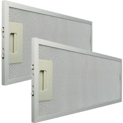 Vhbw - 2x Filtre anti-graisse compatible avec Klarstein 10032841, Paolo 52 hotte de cuisine, aluminium