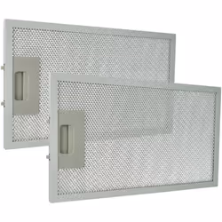 vhbw - the clever way Lot de filtres (2x filtre à graisse métallique) compatible et de haute qualité pour votre hotte de cuis ...