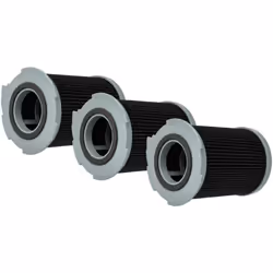 vhbw - the clever way Set de 3x filtre HEPA pour votre aspirateur, robot aspirateur ou nettoyeur vapeur - Gardez la puissance ...