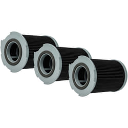 3x filtre compatible avec lg VC-7050 htc, VC-7050 htn, VC-7050, VC-7040, VC-7040 nt 831049, VC-70500 ht aspirateur - filtre hepa gris - Vhbw