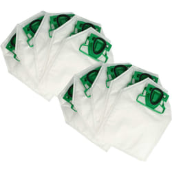 vhbw 10x Sacs compatible avec Vorwerk Kobold FP200, VVK200 aspirateur - microfibre non tissée, 31cm x 26cm blanc
