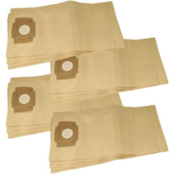 Vhbw - 20x Sacs compatible avec Taski Aero 8 Plus, Aero 15, Aero 15 Plus, Aero 8 aspirateur - papier filtre, 51cm x 24cm marron