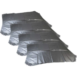 Vhbw - 20x Sacs compatible avec Makita VC3210L aspirateur - polyéthylène, 64cm x 80cm gris argenté