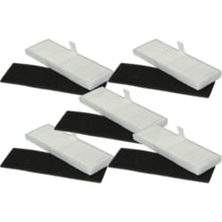 Vhbw - Kit Filtre compatible avec Proscenic M7 Pro aspirateur-robot - 10x Filtre rechange (filtre particules fines, filtre mousse)