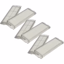 vhbw - the clever way Set de 6x filtre particules fines pour votre aspirateur robot, nettoyeur robot - Conservez la capacité  ...