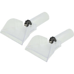 Vhbw - 2x Buse pour meubles compatible avec Kärcher Puzzi 8/1 c, 10/1, 10/1 Edition, 8/1 Promo, 10/2 Adv, 30/4 e, 30/4 aspirateurs, 10,8 cm