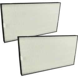 Vhbw - 2x Filtres hepa H13 compatible avec Sharp KC-D40EUW, KC-F32, KC-D50EUW, KC-G40EUW, KC-G40EUH, KC-D40EUB purificateur d'air - Filtre de rechange