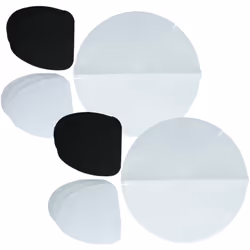 vhbw - the clever way Set de 18 filtres de haute qualité pour votre friteuse Découvrez notre kit de filtres polyvalents pour  ...