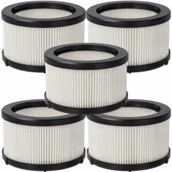 vhbw - the clever way Set de 5x filtre moteur HEPA pour votre aspirateur, robot aspirateur ou nettoyeur vapeur - Gardez la pu ...