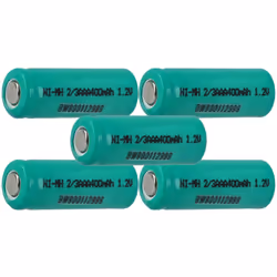 vhbw - the clever way Cellules de batterie compatible - Conforme aux normes légales - Protection contre courts-circuits, surc ...
