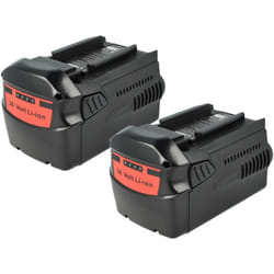 Extensilo - 2x Batterie compatible avec Hilti TE6-A36, te 6A, TE6A, te 6-A36 avr, te 500-A36, cpc 36V outil électrique (7000 mAh, Li-ion, 36 v)