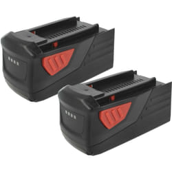 Vhbw - 2x Batterie compatible avec Hilti TE6-ALi, TE6-A36, te 6A, TE6A, te 6-A36 avr, te 500-A36, cpc 36V outil électrique (5000 mAh, Li-ion, 36 v)