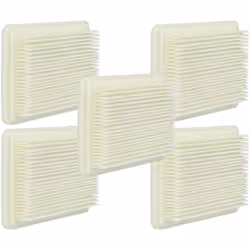 vhbw - the clever way Set de 5x filtre HEPA pour votre aspirateur, robot aspirateur ou nettoyeur vapeur - Gardez la puissance ...
