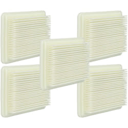 Vhbw - 5x filtre compatible avec Bosch UniversalVac 18 aspirateur - filtre hepa blanc