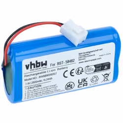 vhbw - the clever way - Batterie de rechange de haute qualité avec une grande autonomie et compatible avec votre nettoyeur de ...