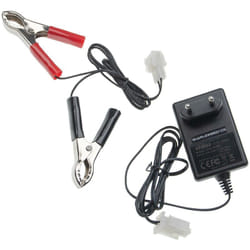 vhbw Adaptateur secteur compatible avec Husqvarna Rider R112C, R112C5, R115C, R213C, R214TC, R215Tx batteries de tondeuse à gazon, robot tondeur