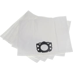 Vhbw - 5x Sacs remplacement pour Kärcher 4039784550339, 6.904-413.0 pour aspirateur - microfibres non tissées, 39cm x 24,5cm blanc