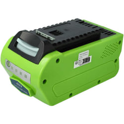 Batterie compatible avec Greenworks GD40LM45K4, GD40LM46SP, GD40LM46SPK4, GD40LM46SPK4X, GD40ST outil électrique (5000 mAh, Li-ion, 40 v) - Extensilo