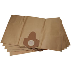 Vhbw - 5x Sacs compatible avec Parkside pnts 23 e, pnts 30/4, pnts 30/6, pnts 30/7 aspirateur - papier, 38,5cm x 26cm marron