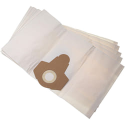 Vhbw - 5x Sacs compatible avec Parkside pnts 1300 A1, pnts 1300 B2 aspirateur - papier, volume de 20 l, 31cm x 18,5cm blanc