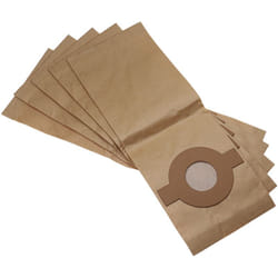 Vhbw - 5x Sacs compatible avec Kärcher fp 202, fp 303, fp 306 plus, pst 222, fp 222 aspirateur - papier, 44cm x 16cm marron