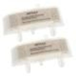 vhbw 2x Filtre anti-calcaire compatible avec Rowenta Steam Power RY6537WI / 4Q0 RY6553 nettoyeur vapeur