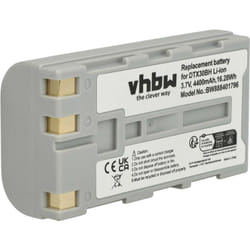 Vhbw - Batterie remplacement pour Casio HA-G20BAT, HBM-CAS3000L, FJ50L1-G pour scanner de code-barre pos (3000mAh, 7,4V, Li-ion)