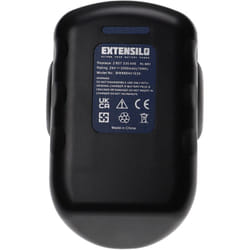 Batterie compatible avec Bosch gsa 24VE, gsb 24VE-2, gmc 24V, gsa 24V, gks 24V, gli 24V outil électrique (3300 mAh, NiMH, 24 v) - Extensilo