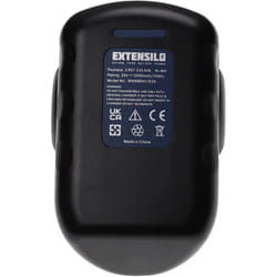 Batterie compatible avec Bosch gsb 24 VE-2, psb 24VE-2, saw 24V, gsr 24VE-2, gst 24V outil électrique (3300 mAh, NiMH, 24 v) - Extensilo