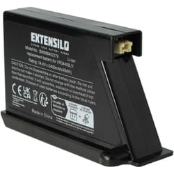 EXTENSILO Batterie compatible avec LG Hom-Bot VR1128R, VR1128SIL, VR1227R, VR1129RB aspirateur, robot électroménager (3400mAh, 14,4V, Li-ion)