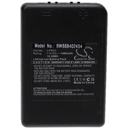 Vhbw - Batterie remplacement pour Autec LPM02, R0BATT00E08A0 pour opérateur télécommande industrielle (1400mAh, 7,4V, Li-ion)