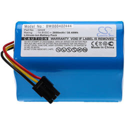 Vhbw - Batterie remplacement pour Haier GH28 pour aspirateur, robot électroménager (2600mAh, 14,8V, Li-ion)