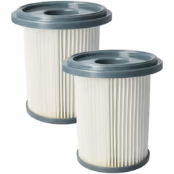 vhbw - the clever way Set de 2x filtre HEPA pour votre aspirateur, robot aspirateur ou nettoyeur vapeur - Gardez la puissance ...