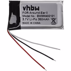 vhbw - the clever way - Batterie de rechange de haute qualité avec une grande autonomie et compatible avec votre casque audi ...