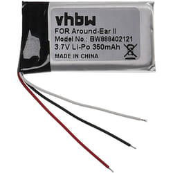 Vhbw - Batterie remplacement pour Bose AHB571935PCT-01 pour casque audio, écouteurs sans fil (350mAh, 3,7V, Li-polymère)