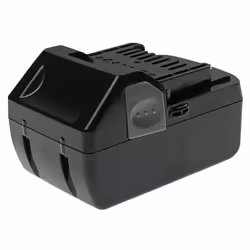 EXTENSILO Batterie compatible avec Hitachi / Hikoki DS 18DSAL DV 18DBL outil électrique aspirateur (5000 mAh Li-ion 18 V)